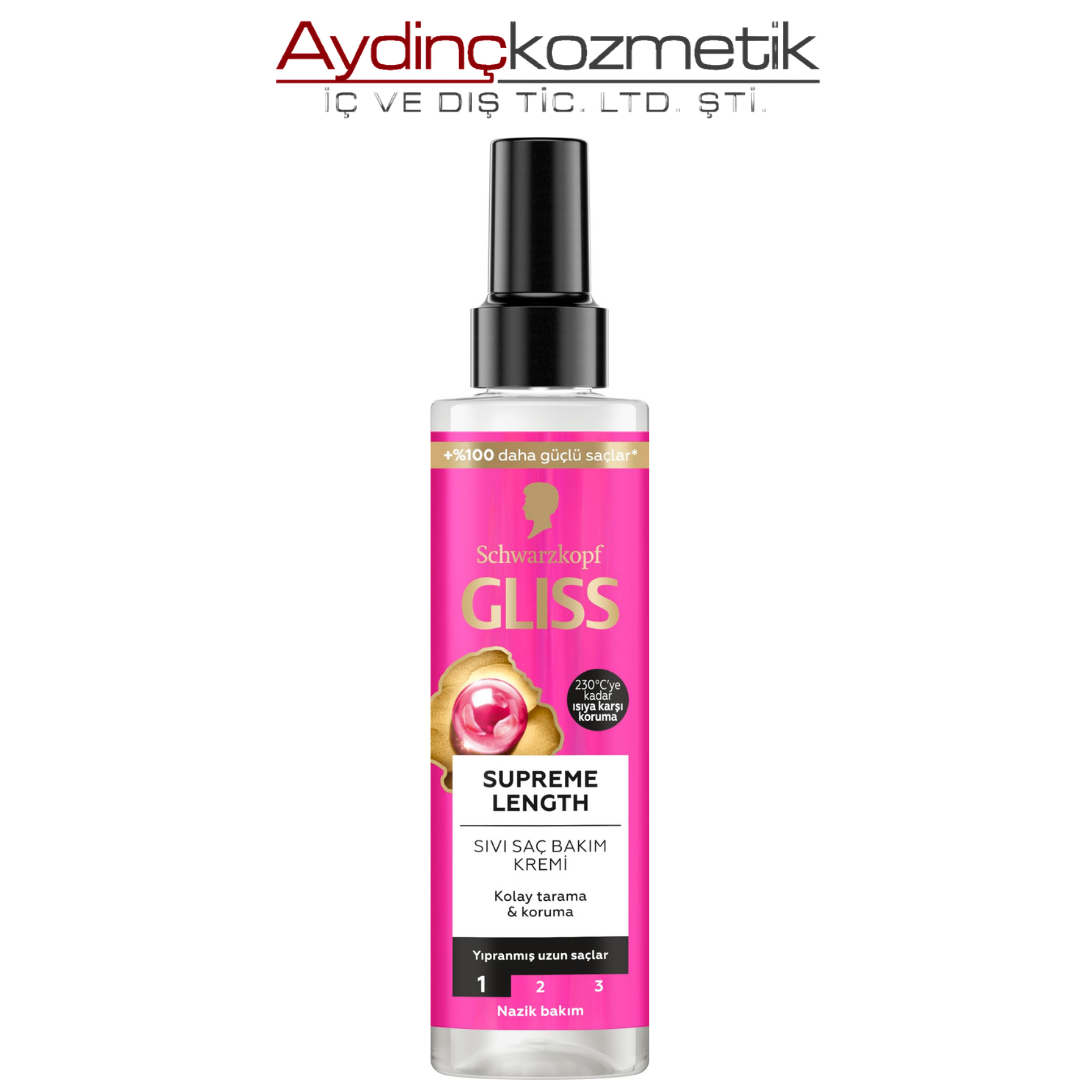 Glıss Sıvı Saç Kremi 200Ml Supreme Length