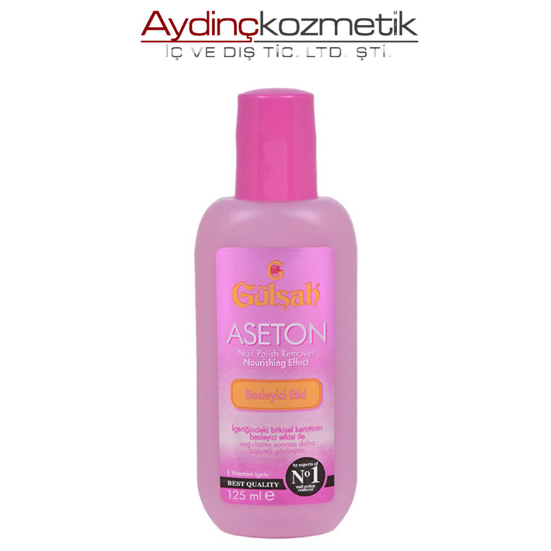 Gülşah Aseton Besleyi̇ci̇ (Pembe) 125ml