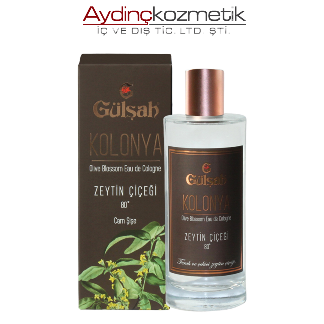 Gülşah Kolonya 250ml Cam Zeyti̇n Çi̇ceği̇ 