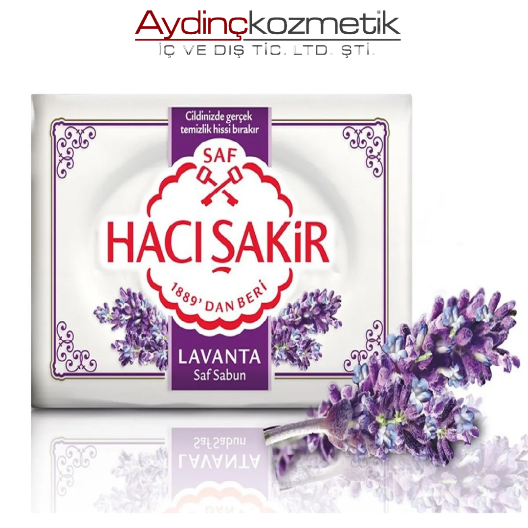 Haci Şaki̇r Kalip Sabun 4lu 600gr  Lavanta 