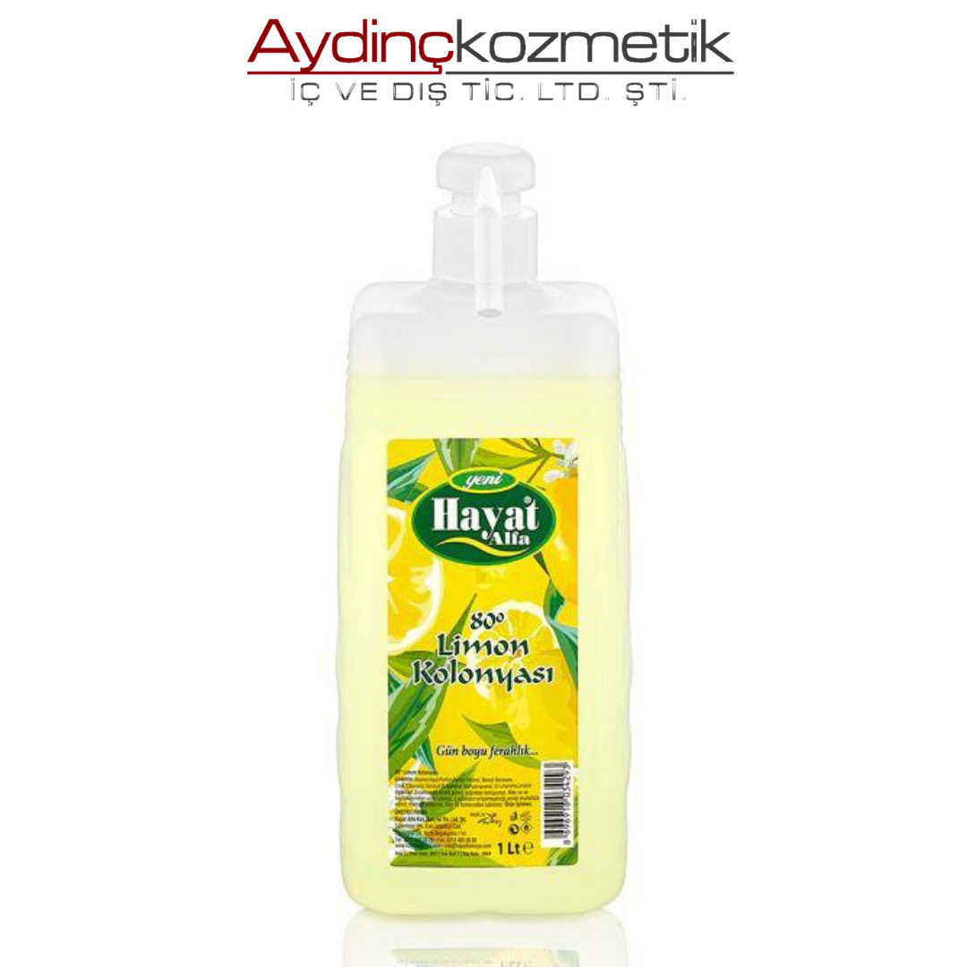 Hayat Kolonya 1lt Li̇mon 80c 