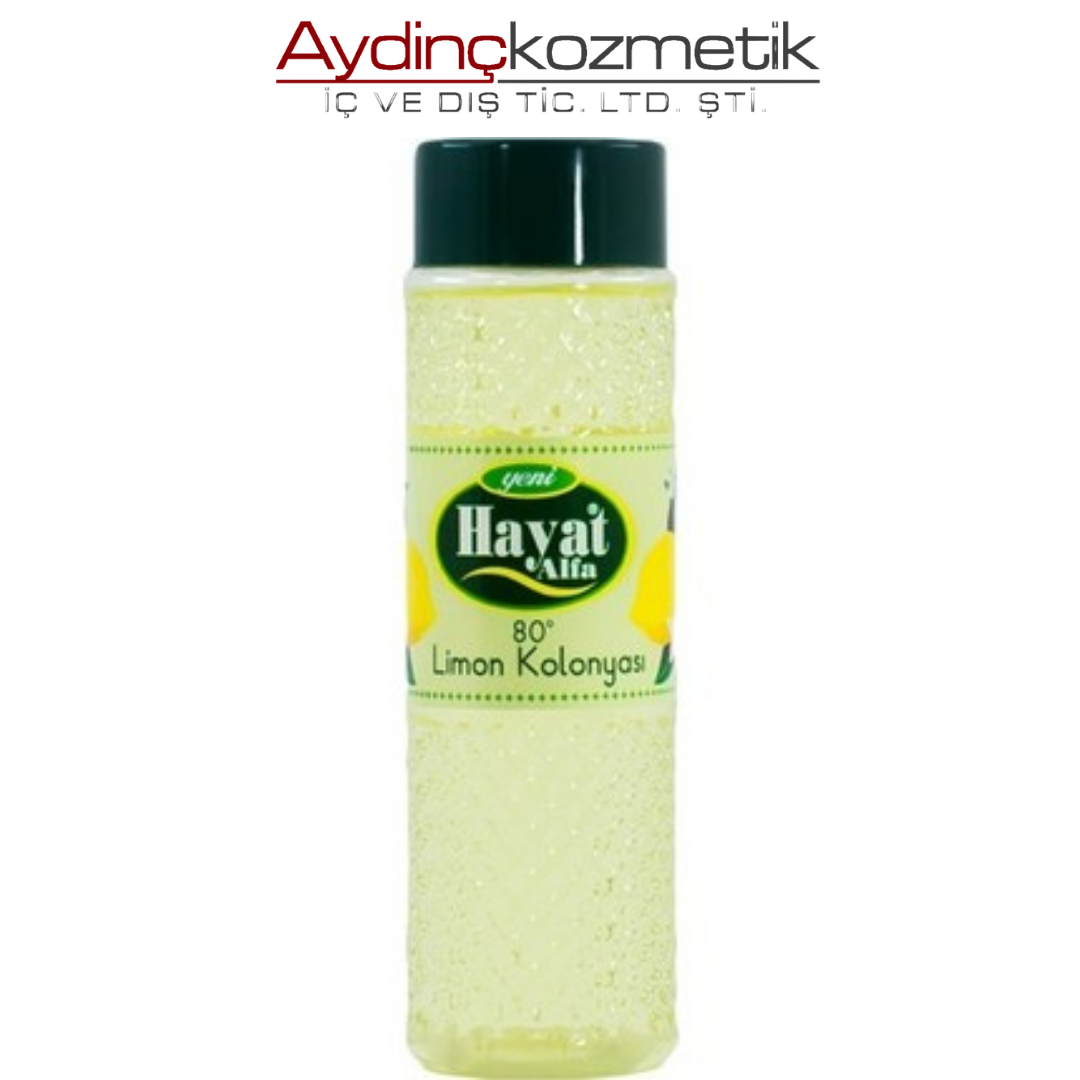 HAYAT KOLONYA 400 ML LİMON PET ŞİŞE