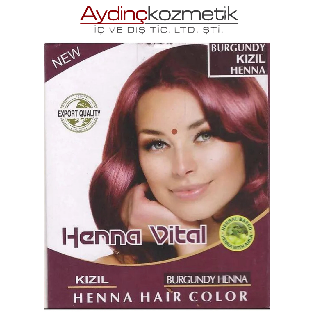 Henna Vital Kına Burgundy/Kızıl