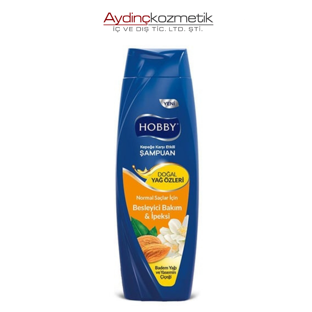 Hobby Doğal Yağ Özleri Besleyici Bakım & İpeksi Şampuan 600 ml