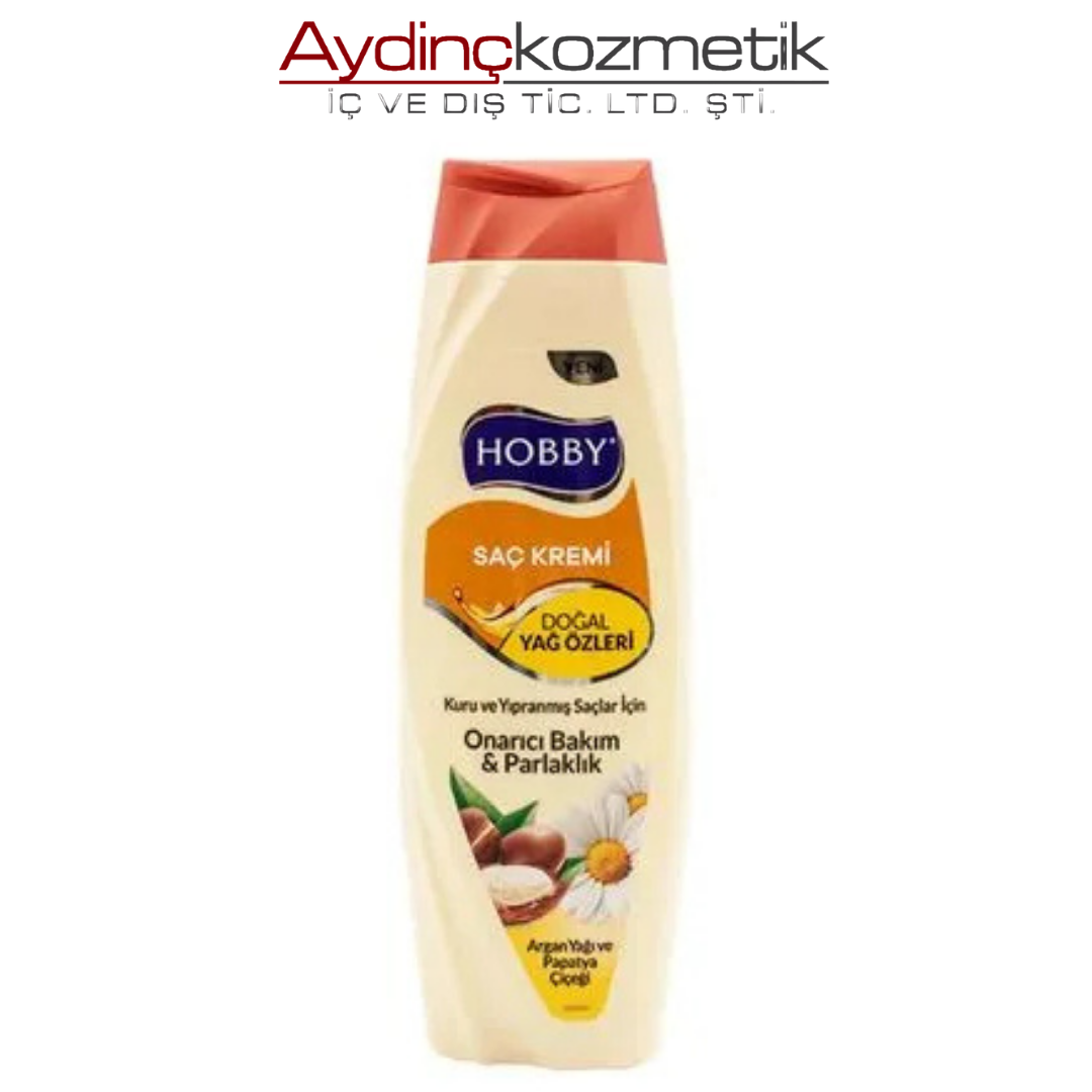 Hobby Saç Kremi Argan&papatya 500mlx12