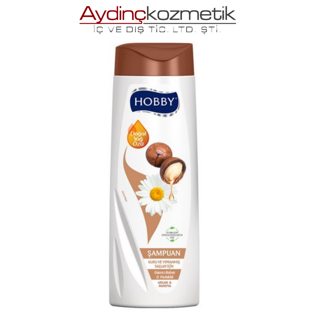 Hobby Şampuan Argan&Papatya 500mlx12