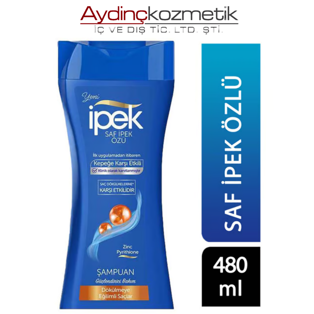 İPEK ŞAMPUAN 480ML SAF İPEK ÖZLÜ