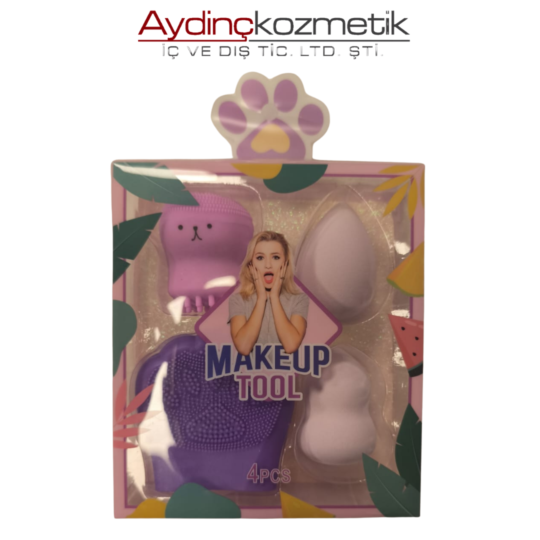 İthal Aksesuar 4'Lü Beauty Yüz Bakım Seti