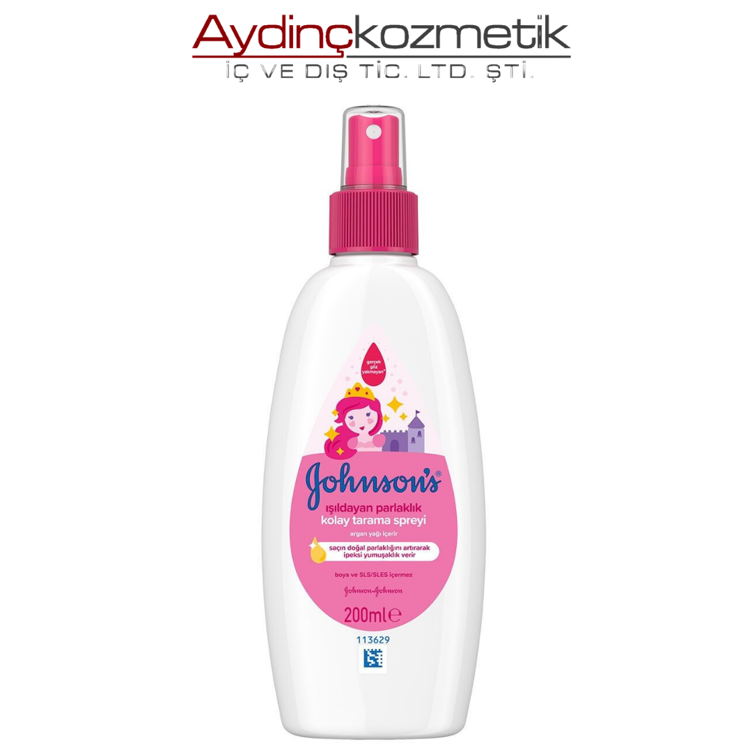 Johnson's Baby Işıldayan Parlaklık Kolay Tarama Spreyi 200 Ml