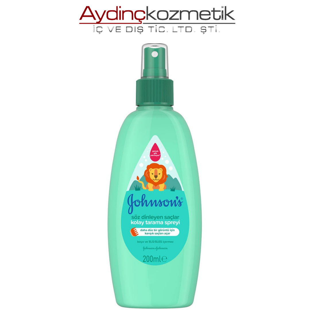 Johnson's Baby Söz Dinleyen Saçlar Kolay Tarama Spreyi 200 Ml