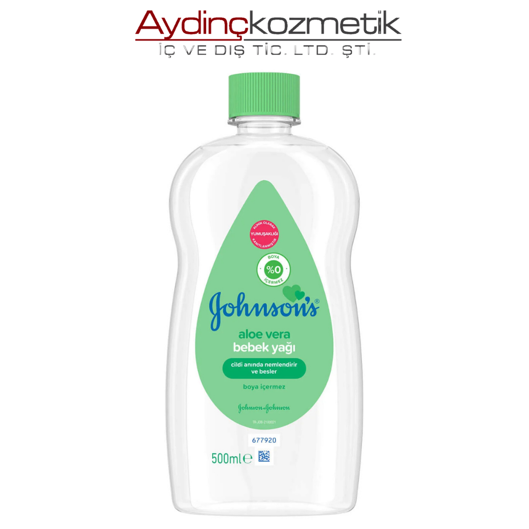 JOHNSONS BABY YAĞ 500ML ALOE VERA