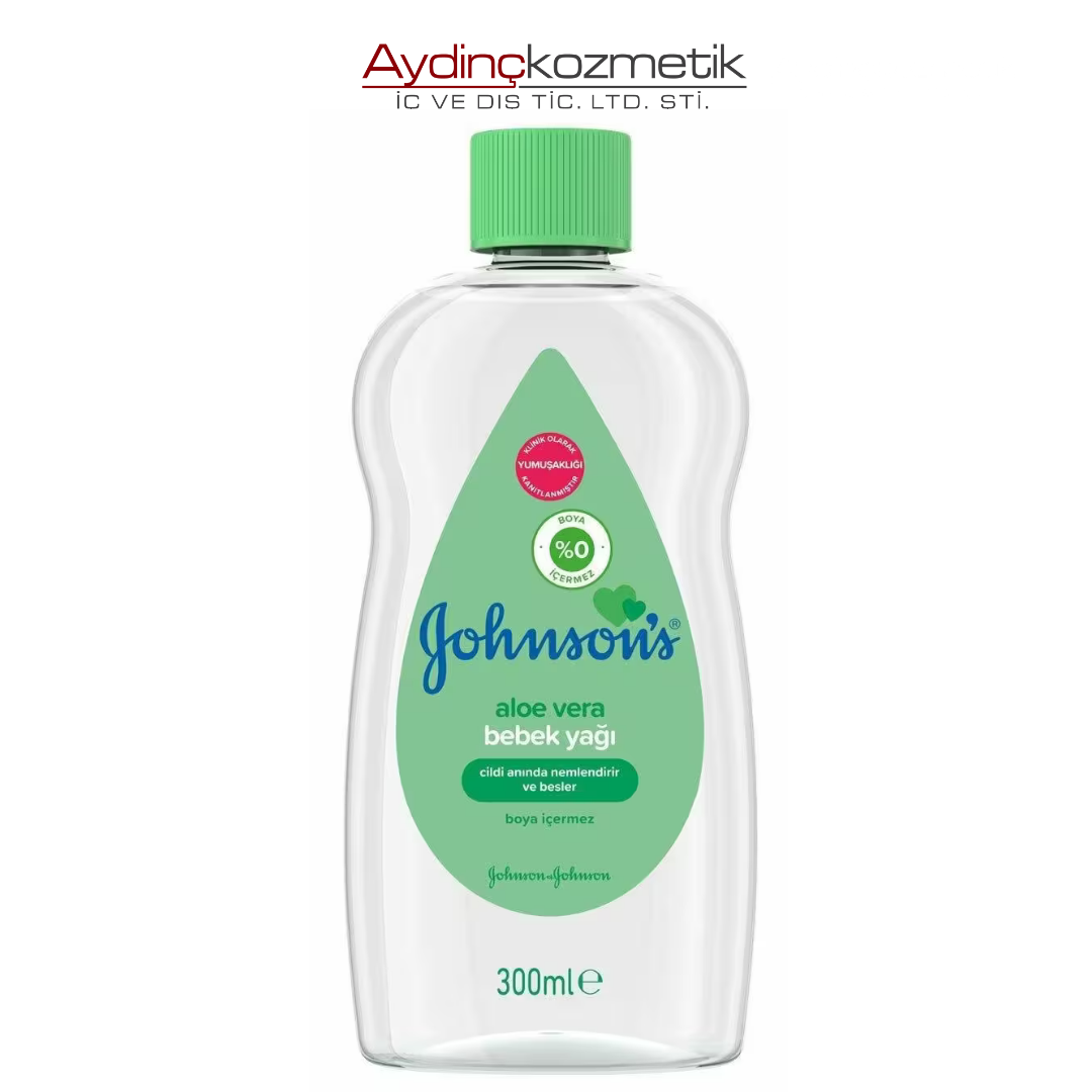 Johnsons Baby Yağ Aloeveralı 300 ml