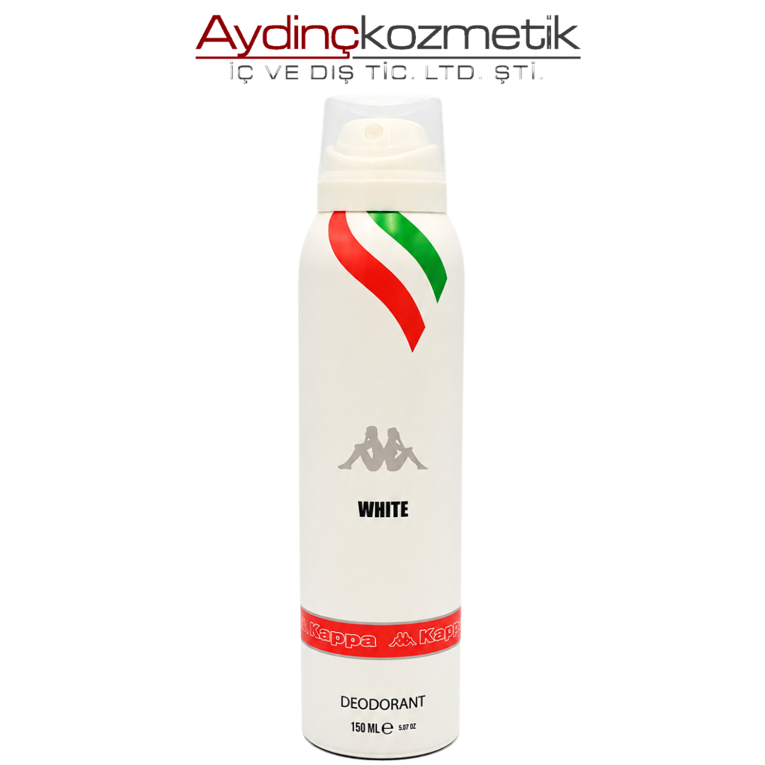 Kappa Deodorant 150 ml Unisex White