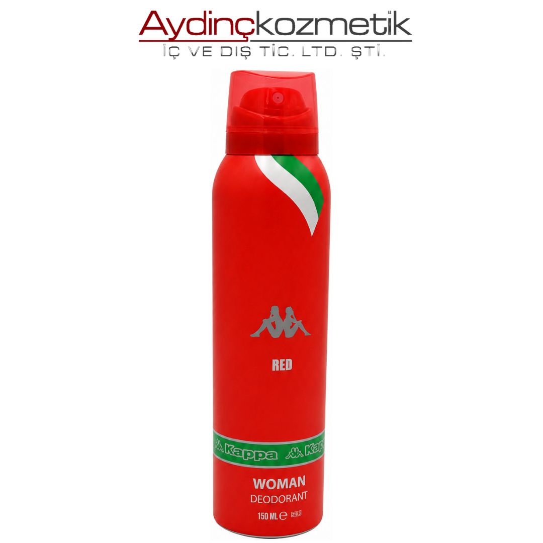 Kappa Deodorant 150 ml Women Red