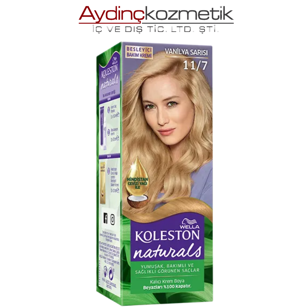 Koleston Naturals  11/7 Vani̇lya Sarisi