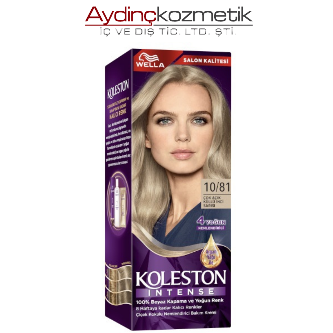 Koleston Naturals Intense 10/81 Ultra Açik Küllü S