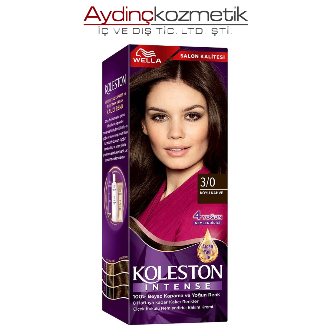Koleston Naturals Intense 3/0 Koyu Kahve