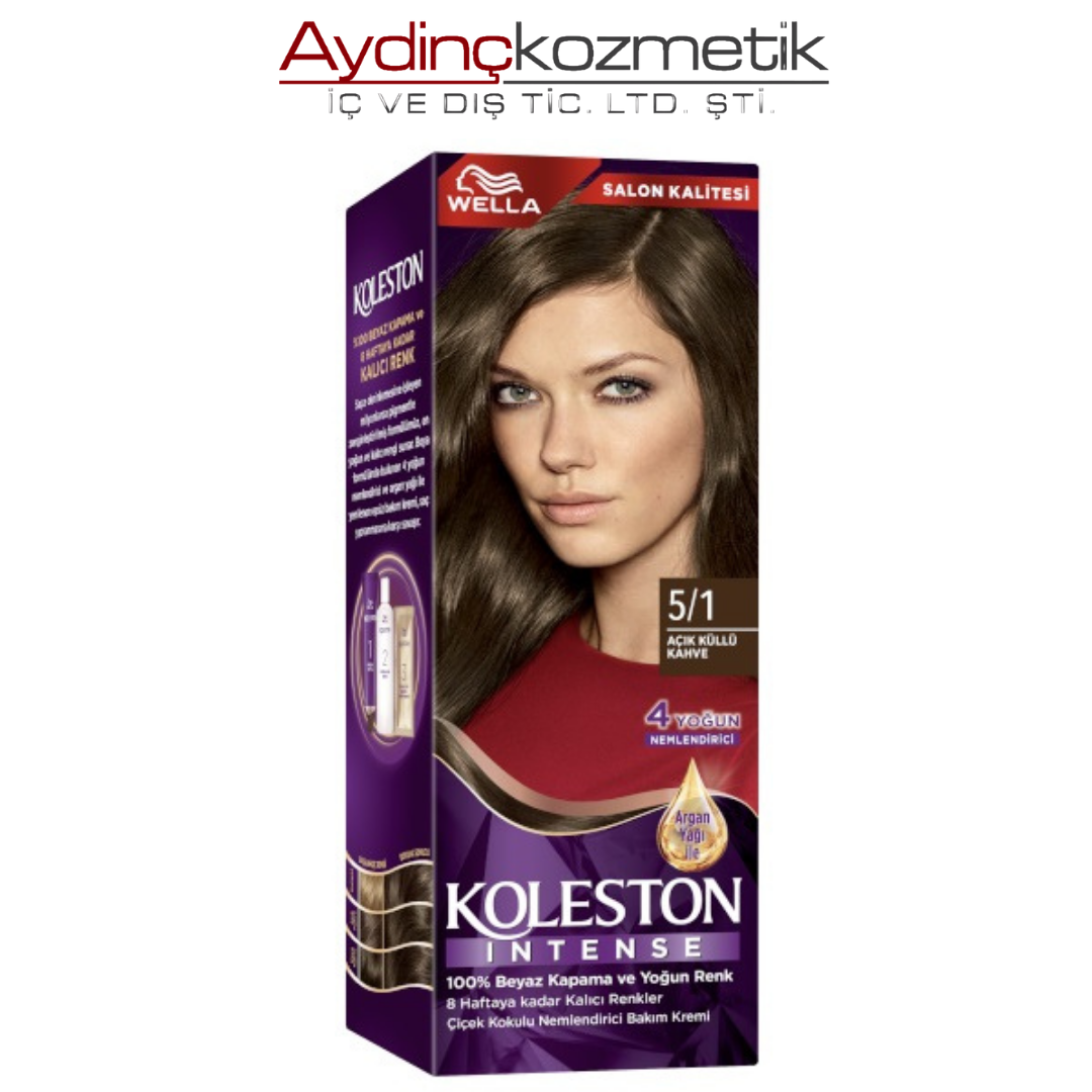 Koleston Naturals Intense 5/1 Açik Küllü Kahve