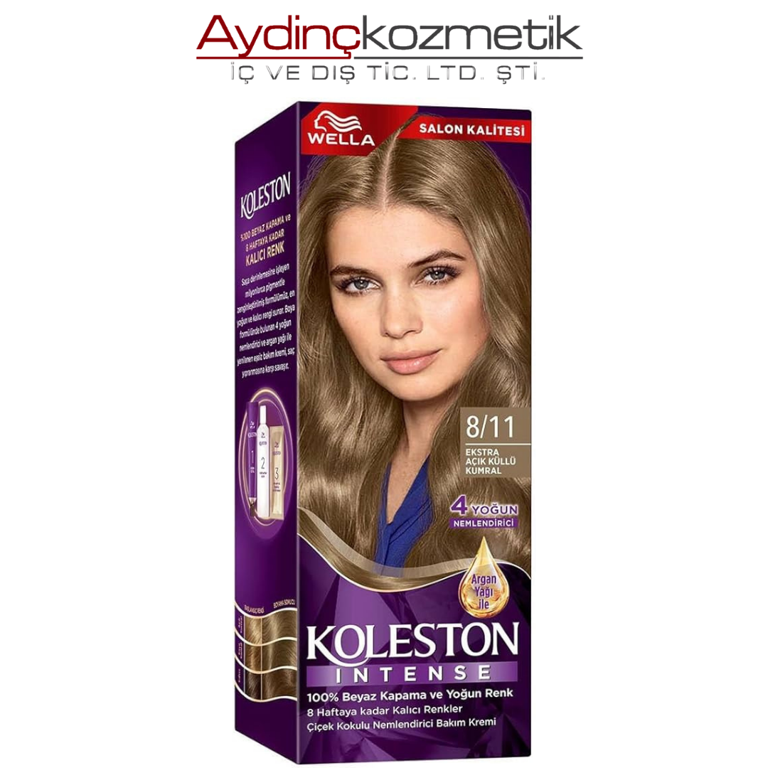 Koleston Naturals Intense 8/11 Ekstra Açik Küllü K