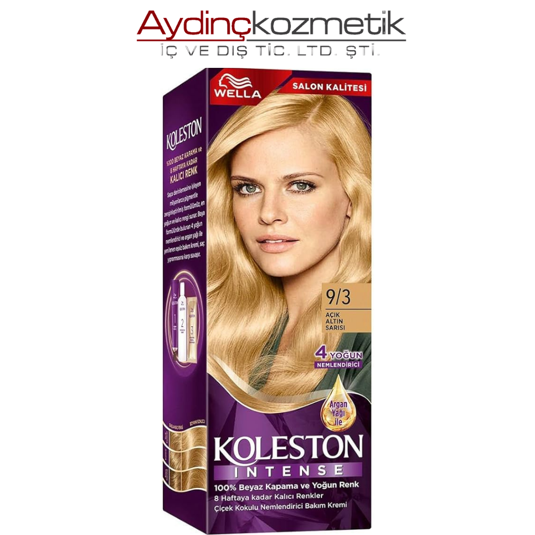 Koleston Naturals Intense 9/3 Altin Sarisi
