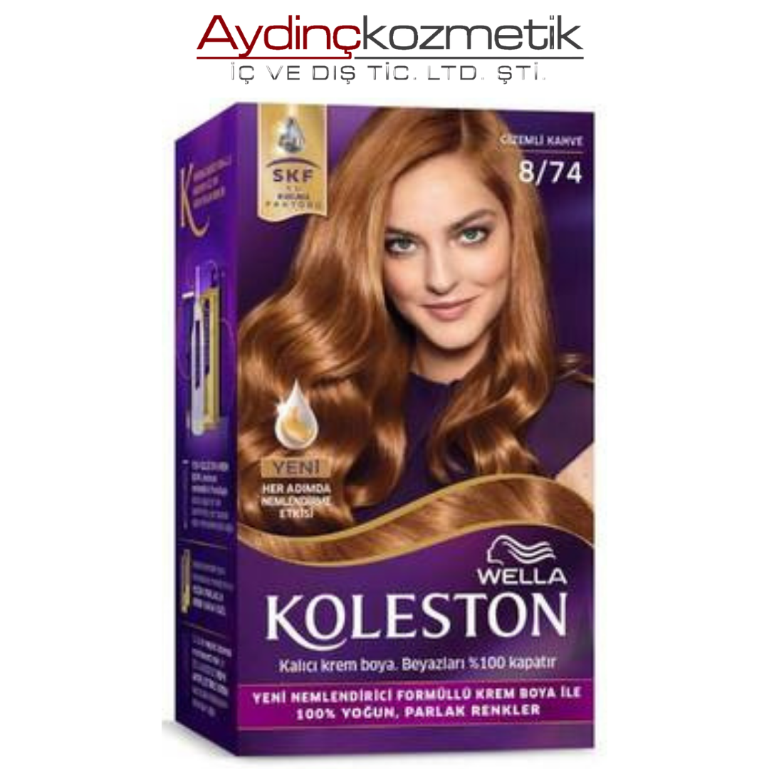 KOLESTON SET 8/74 GIZEMLI KAHVE