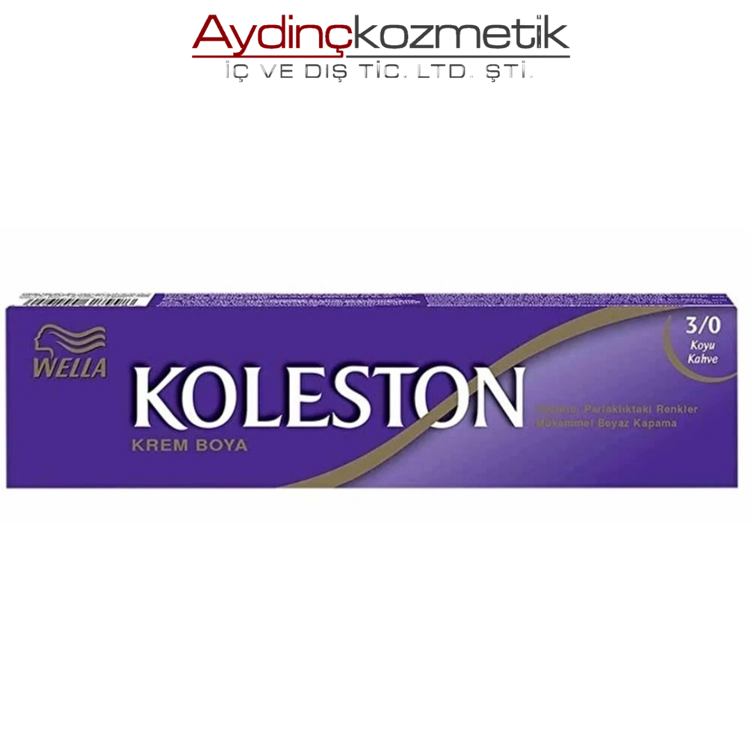 KOLESTON TUP 3/0 KOYU KAHVE