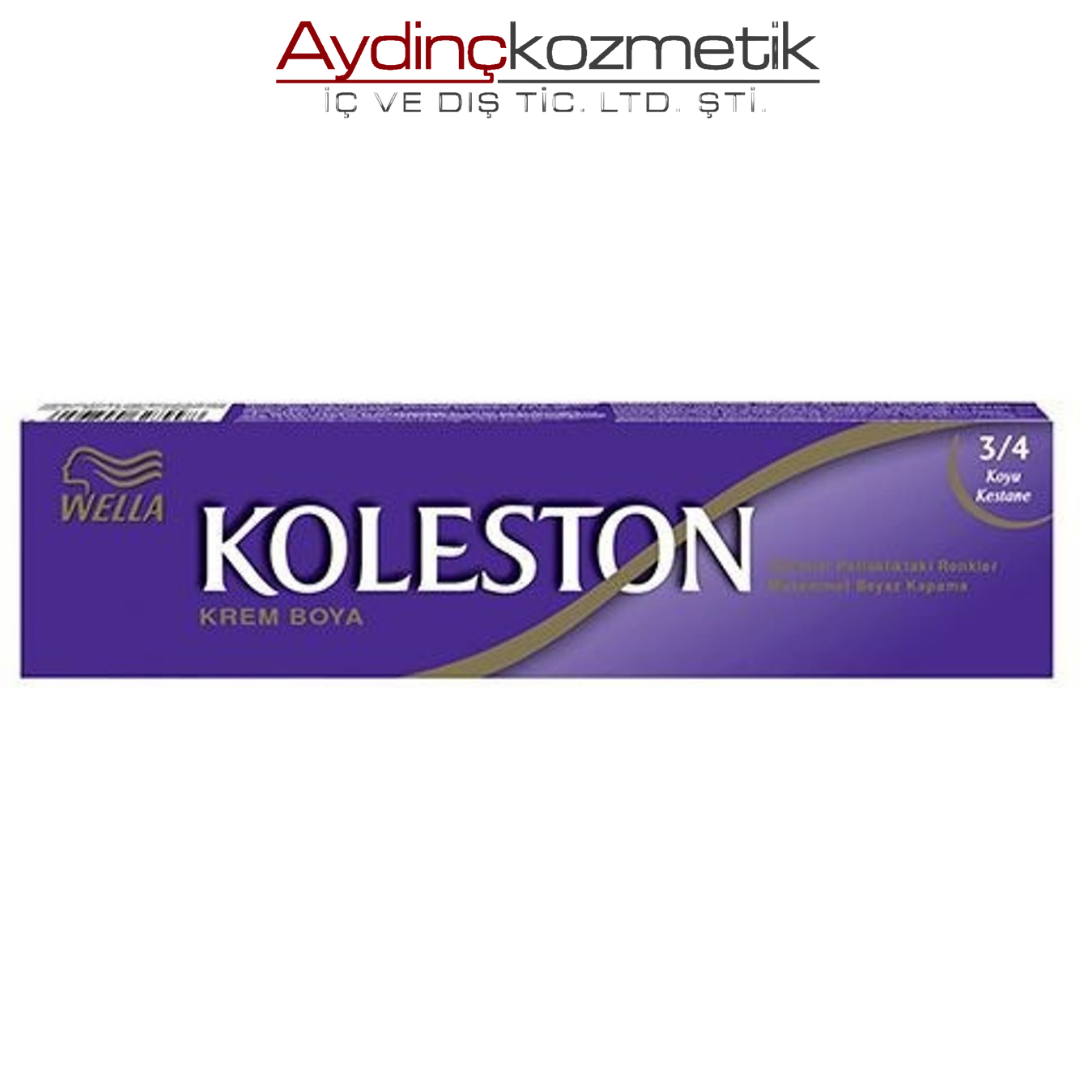 Koleston Tüp 3/4 Koyu Kestane