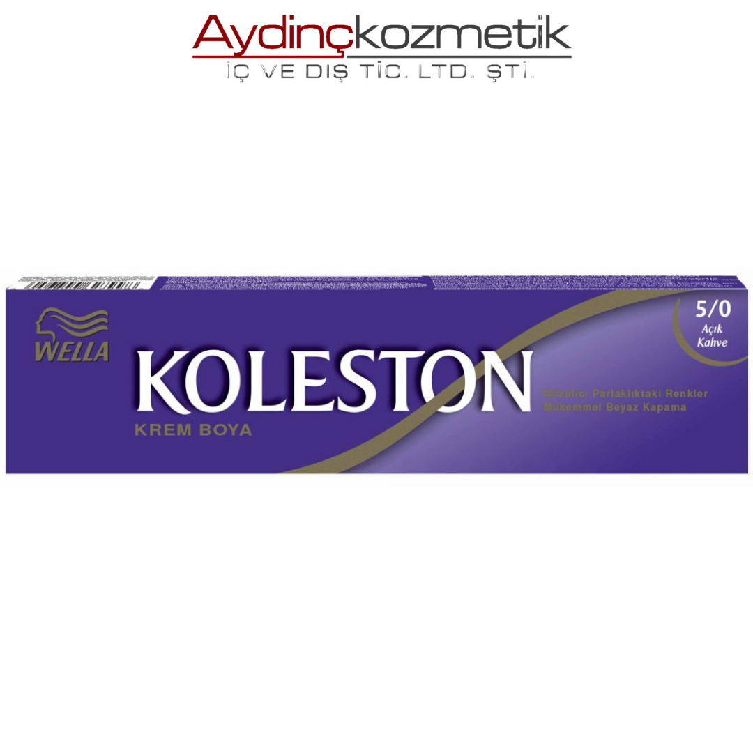 Koleston Tüp 5/0 Acik Kahve