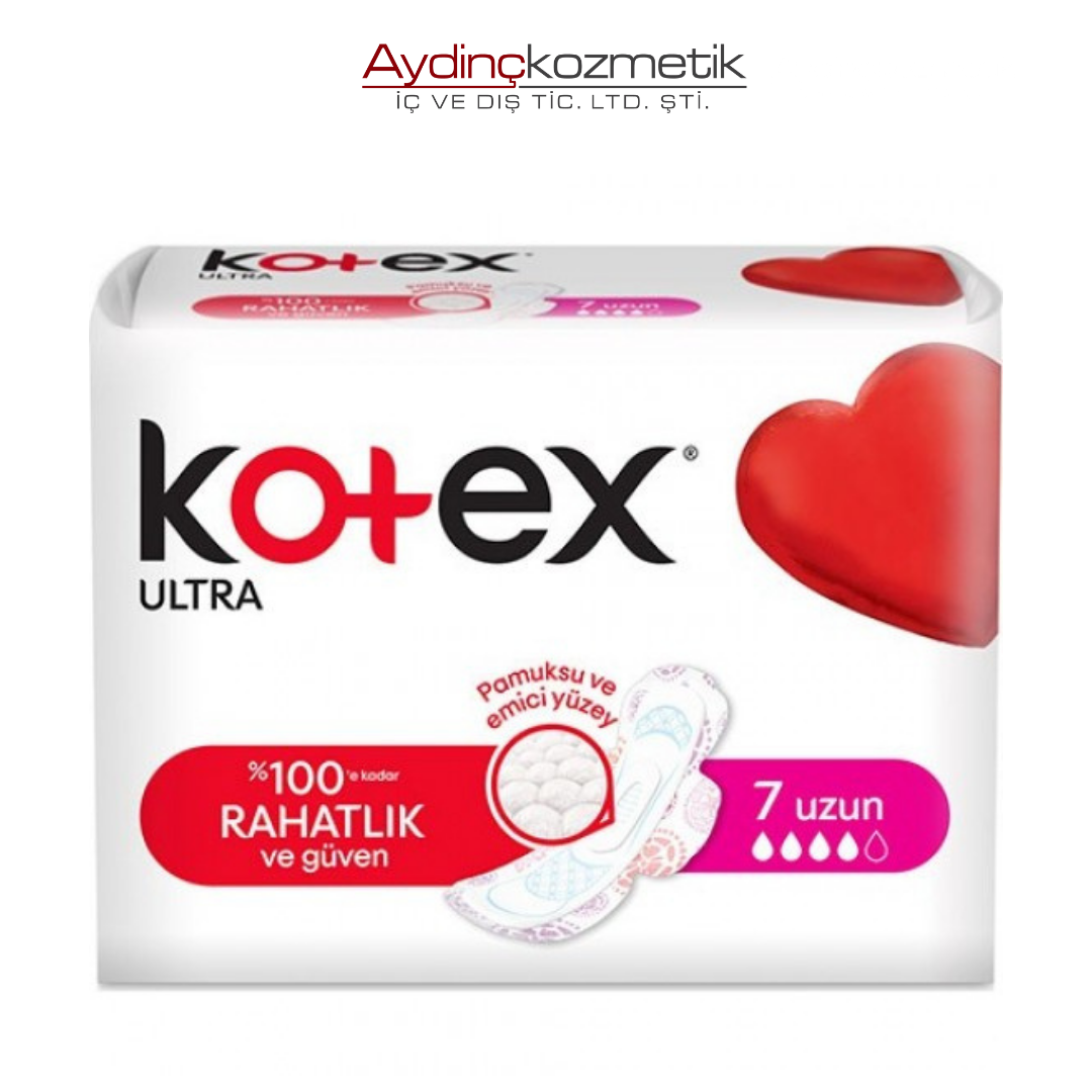 Kotex Ultra Uzun Hijyenik Ped 7'li