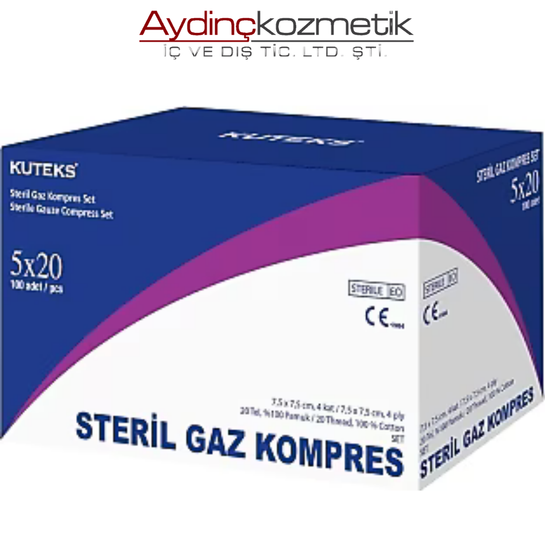 Kuteks Uts Gaz Kompres 100 Luk (5X20)