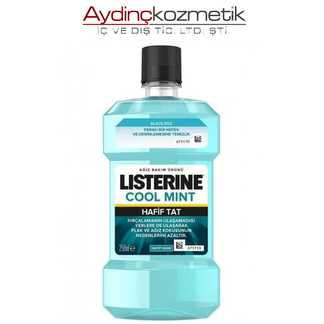 Listerine Ağiz Suyu 250ml Coolmint Hafi̇f 