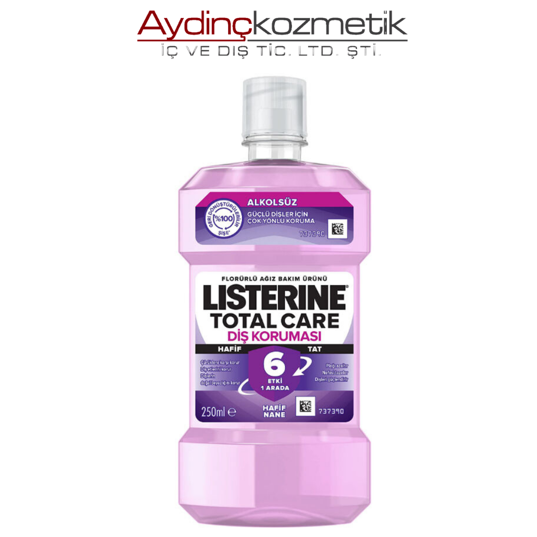 Listerine Ağiz Suyu 250ml Total Care 6etkili