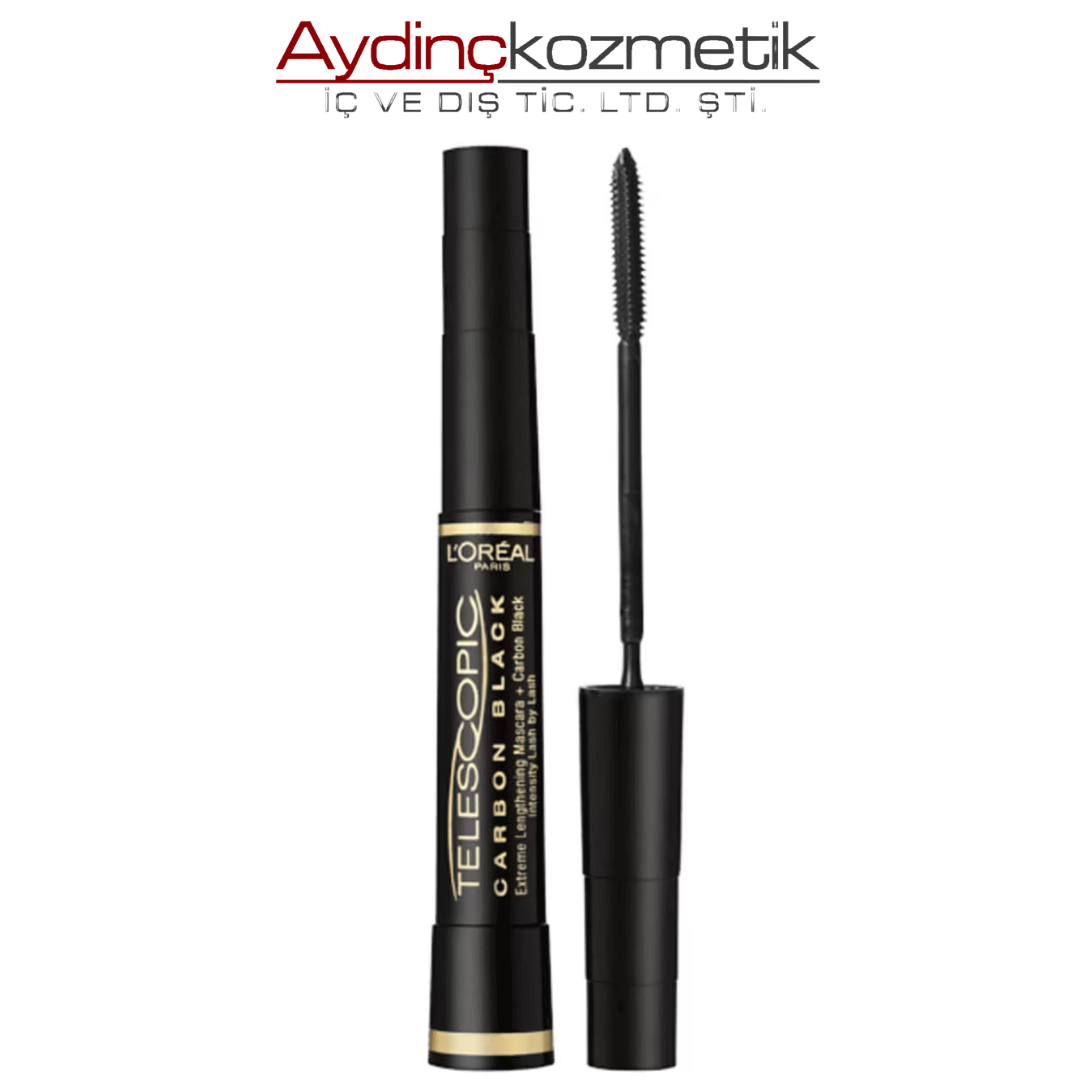 Loreal. Maskara Telescobic Carbon Black