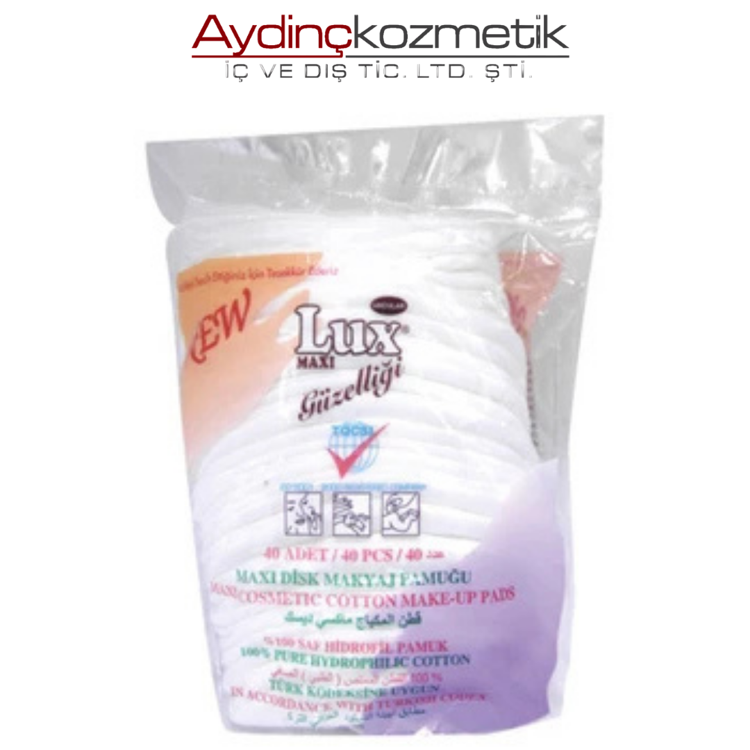 Lux Pamuk Oval Disk Maxi 40li