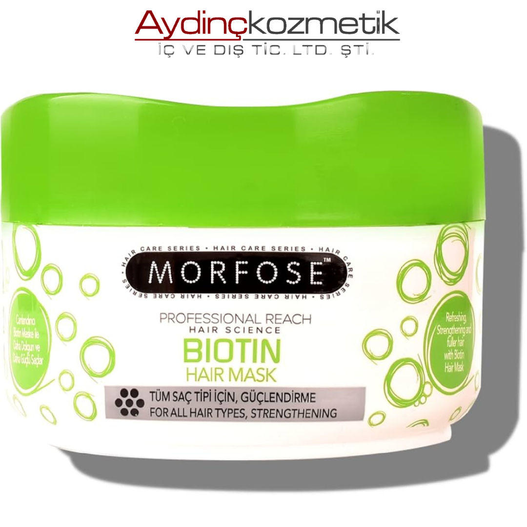 Morfose Saç Maskesi̇ 500 Ml Biotin/yesi̇l