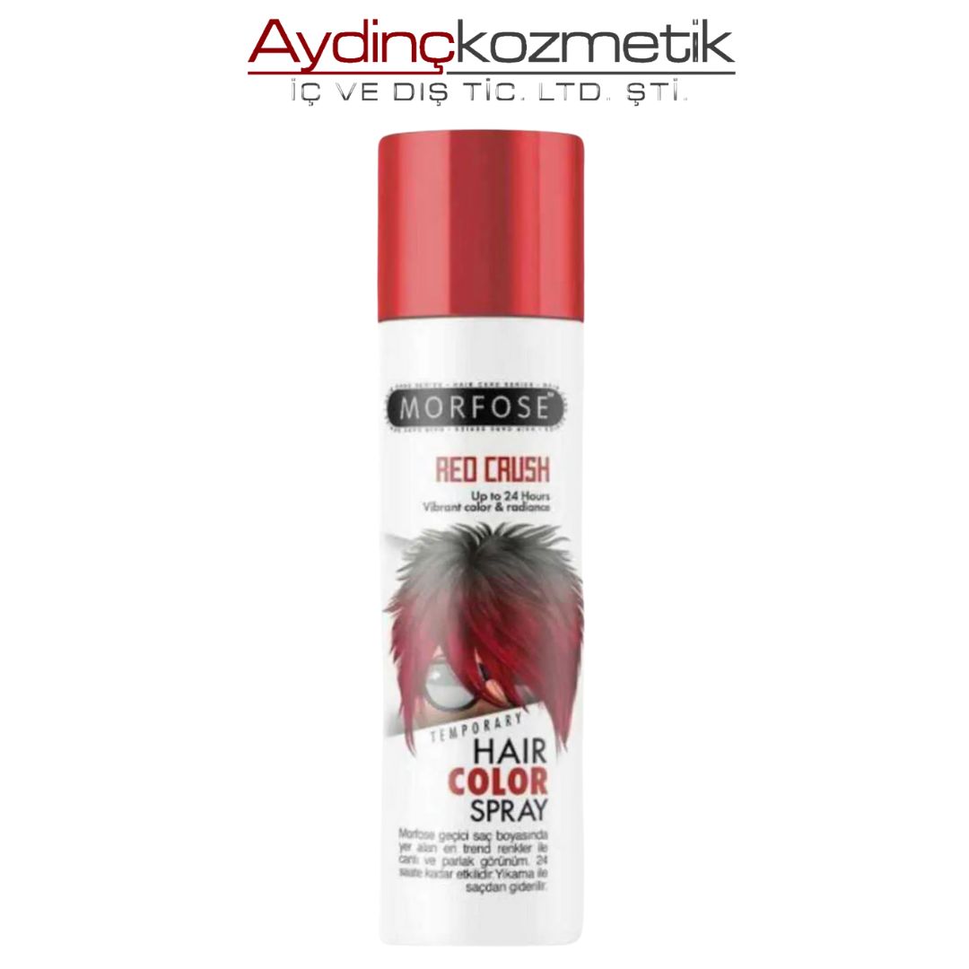 Morfose Saç Sprey 150ml Kirmizi 