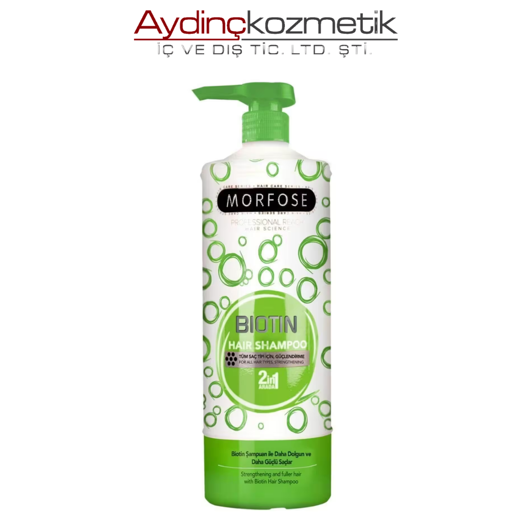 Morfose Şampuan 1000ml 2i̇n1 Biotin/ Yesil