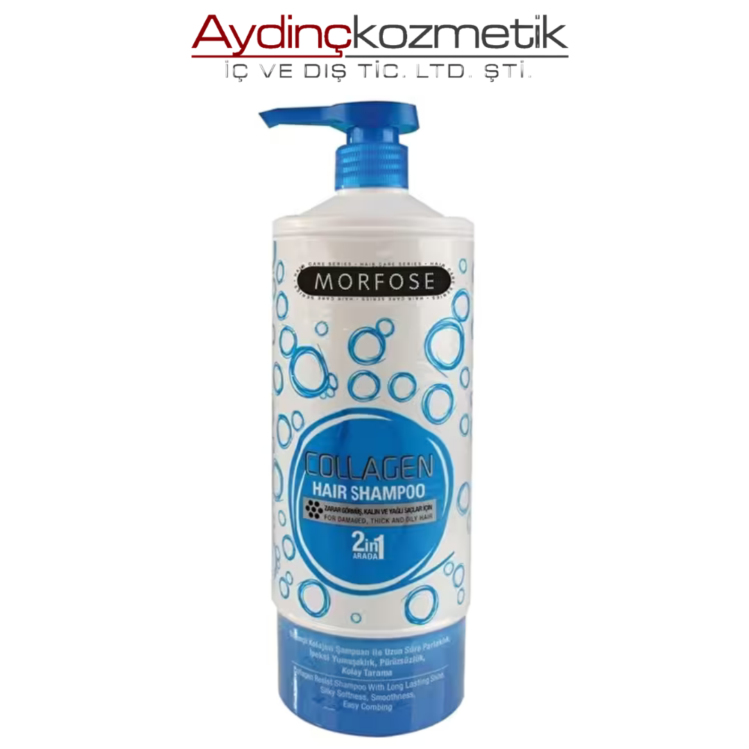 Morfose Şampuan 1000ml 2i̇n1 Collegan / Mavi̇