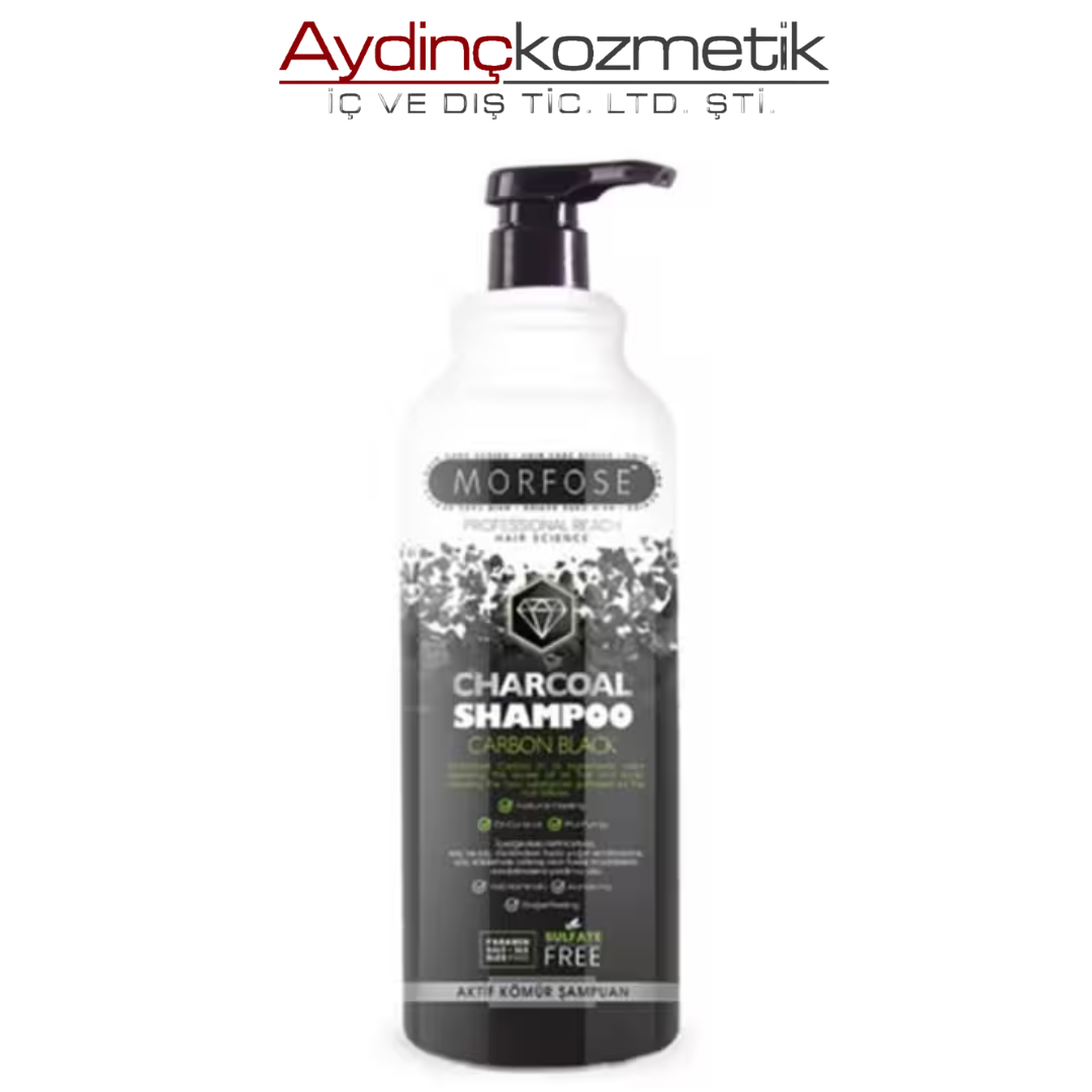 Morfose Şampuan 1000ml Aktif Komur Karbon 