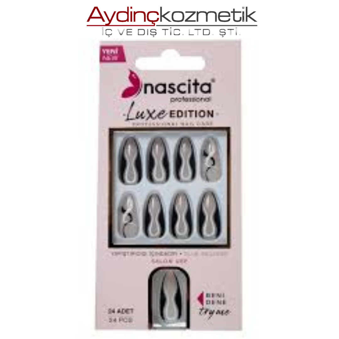 Nascıta Desenli Takma Tırnak 00245