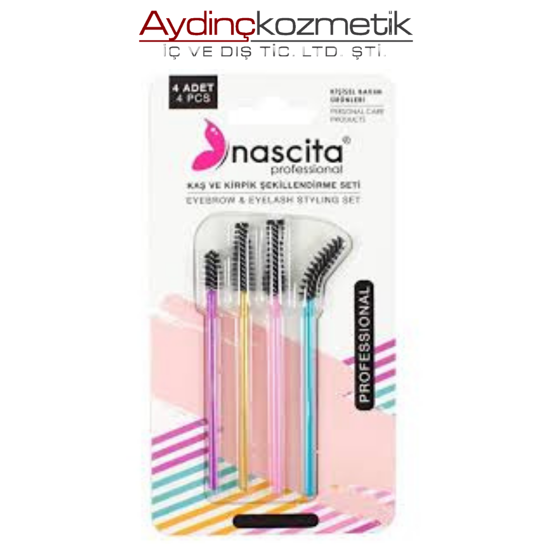 Nascıta Kaş Ve Kirpik Şekillendirme Seti 4 Lü