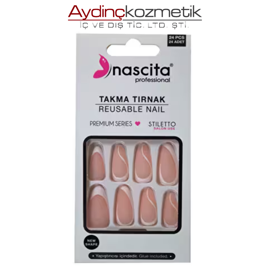 Nascıta Matt Stıletto Tırnak