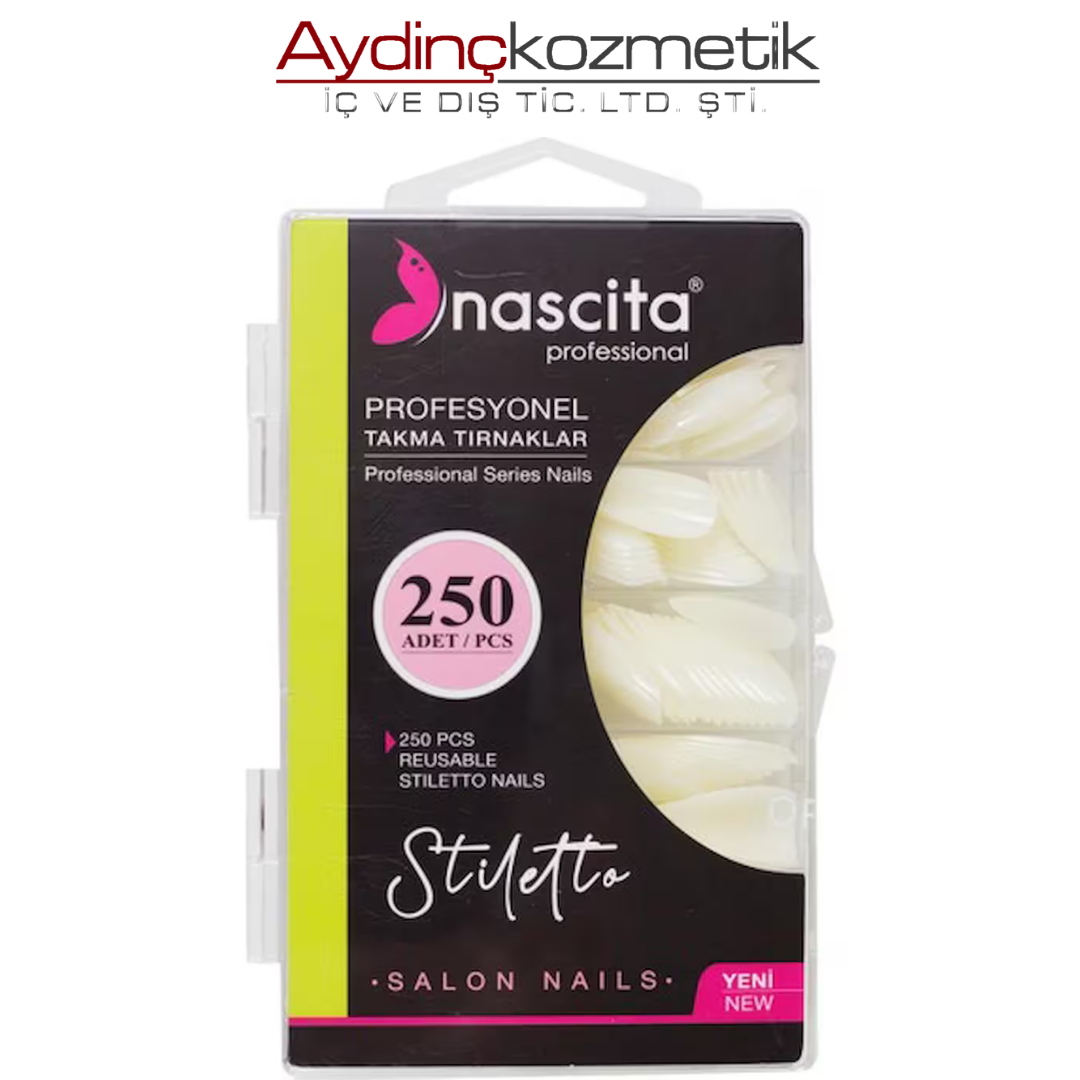 NASCITA- NASNAIL00170 250 ?li Kutulu ( Stiletto )