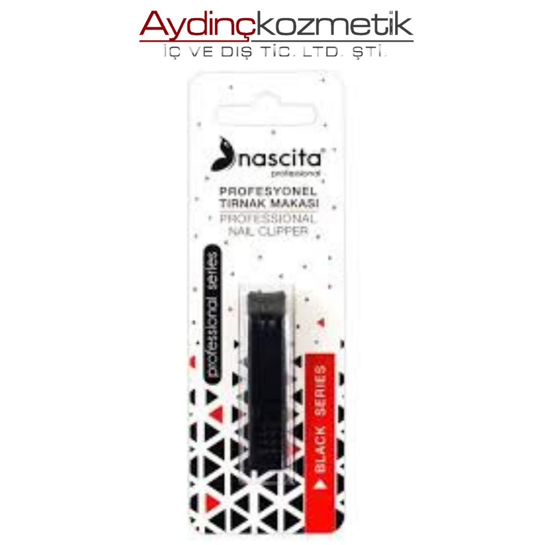 NASCİTA-Siyah Küçük boy tırnak makası