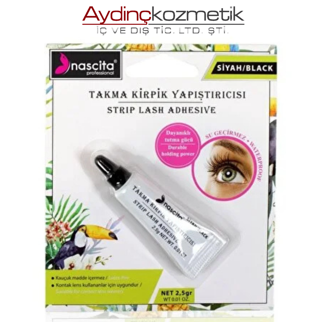 NASCİTA TAKMA KİRPİK YAPIŞTIRICI SİYAH (2,5 GR)