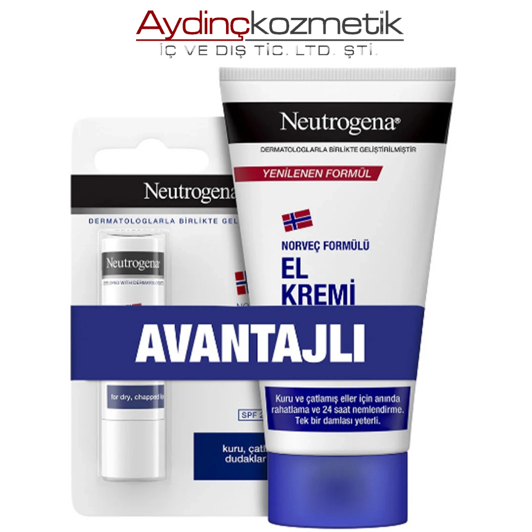 NEUTROGENA 75ML EL KREMI&LİP HED.PARFUMLU