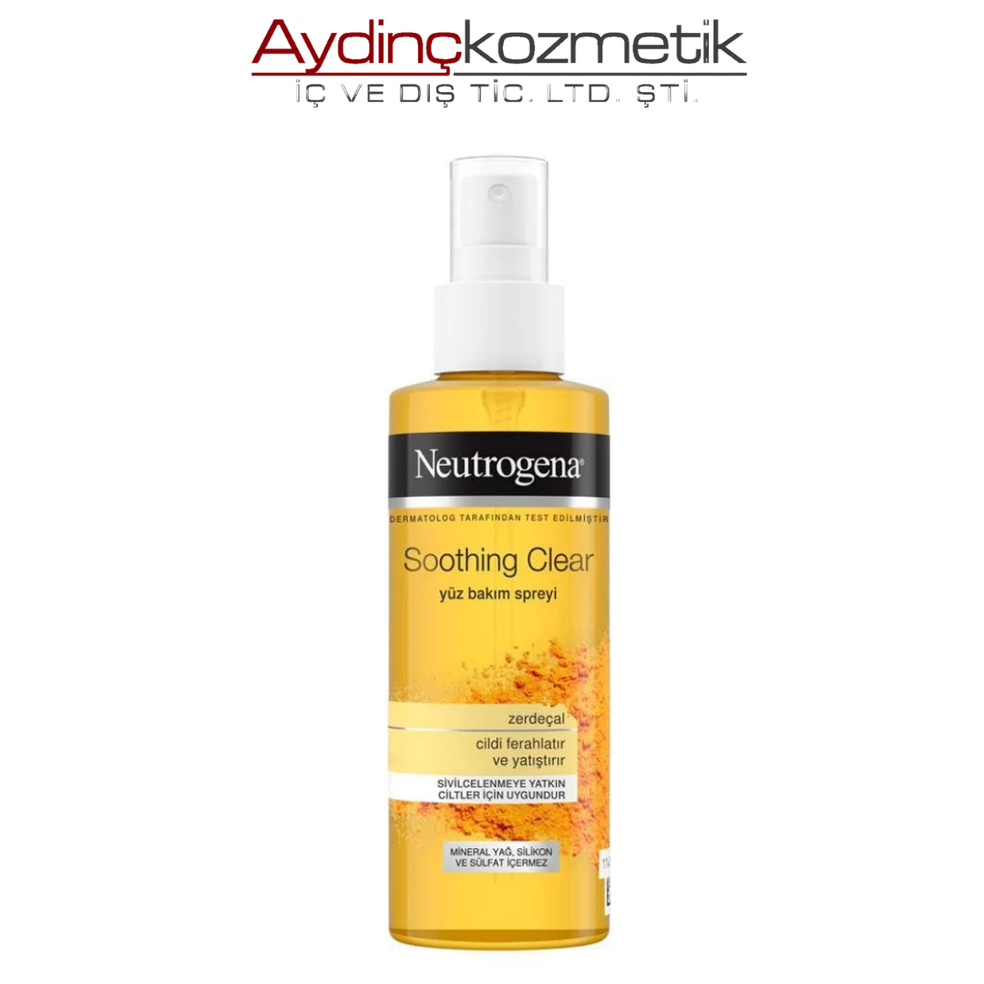 Neutrogena Yüz Bakim Spreyi̇ 125ml Soothing Clear 