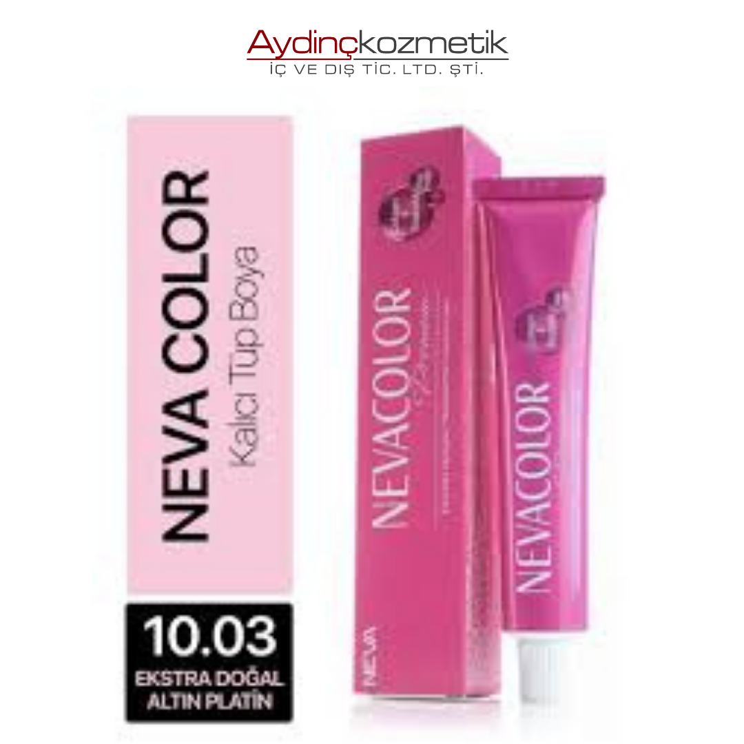 Neva Color Tüp Saç Boyası 10.03 Ekstra Doğal Altın Platin 50 ml