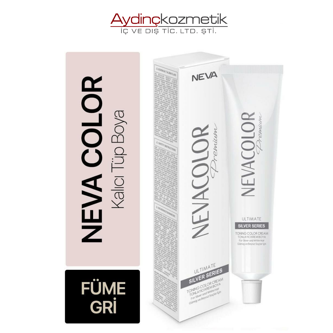 Neva Color Tüp Saç Boyası Füme Gri 50 ml