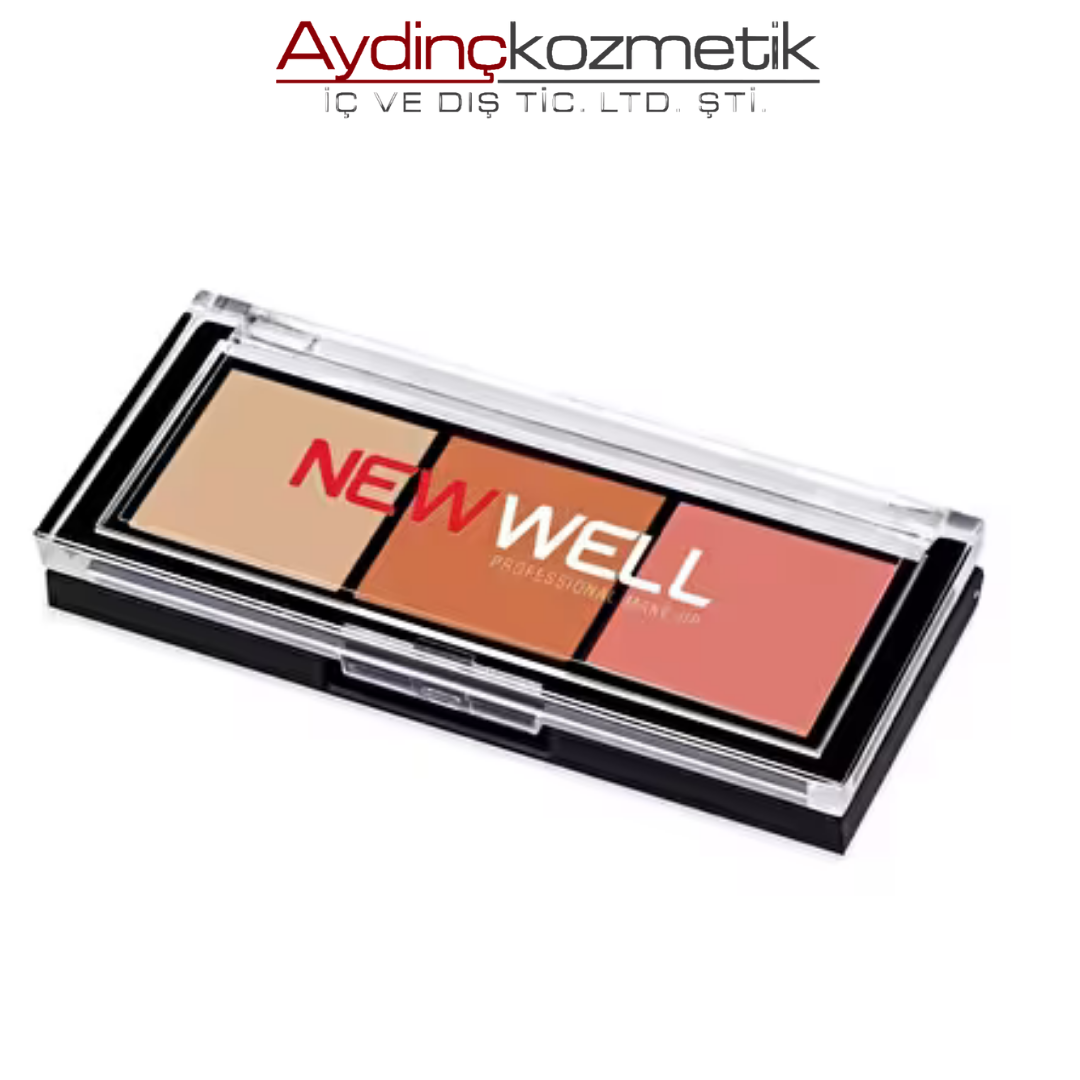 New Well 3'lü Far Paleti No 01